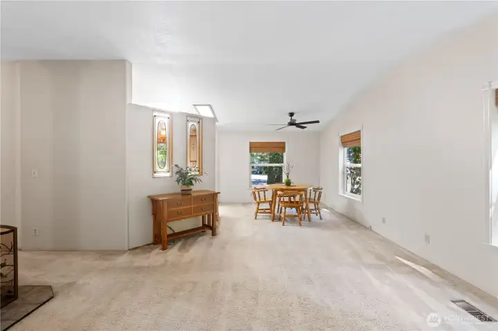 Plenty of light with these energy efficient windows throughout the home. Plenty of light with these energy efficient windows throughout the home.