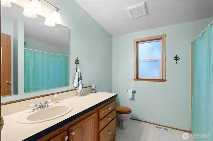 Spacious primary bathroom Spacious primary bathroom