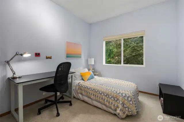 Generously sized third bedroom