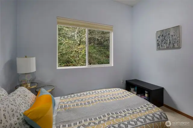Generously sized third bedroom