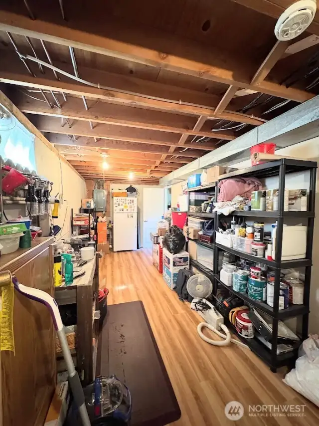 basement storage!