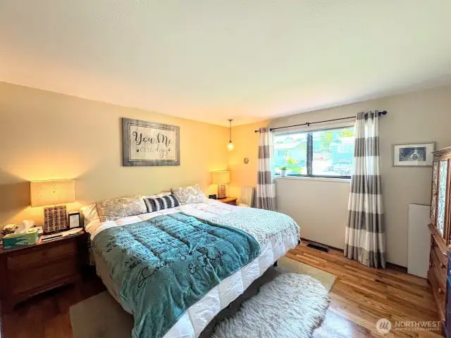 1st main floor bed