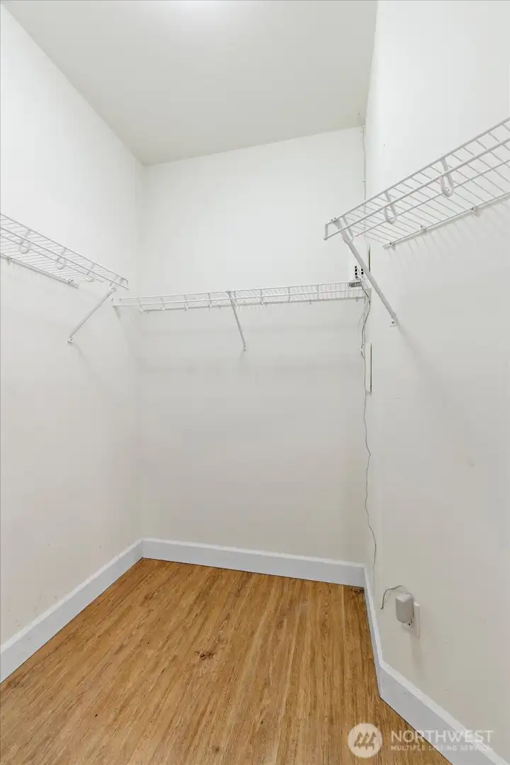 Primary Walk-in closet!