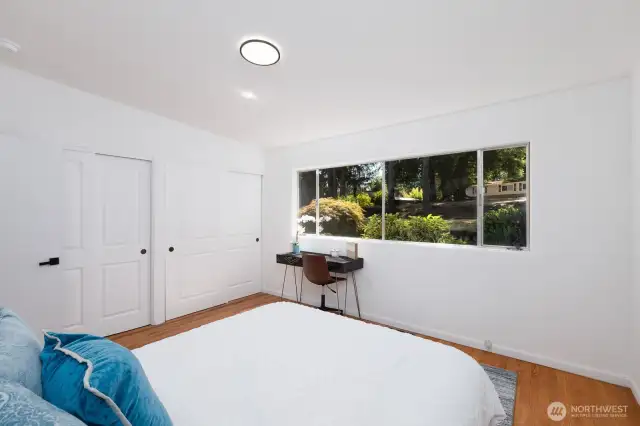 BEDROOM 2 WITH OVERSIZED WINDOWS