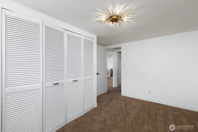 BEDROOM 3 WITH LARGE CLOSET