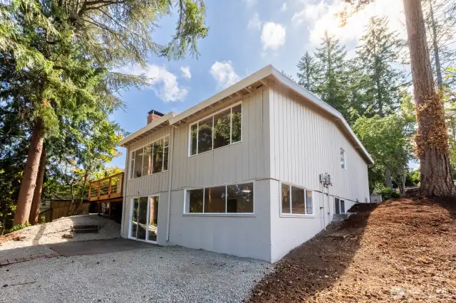 VIEW OF BACK OF HOUSE