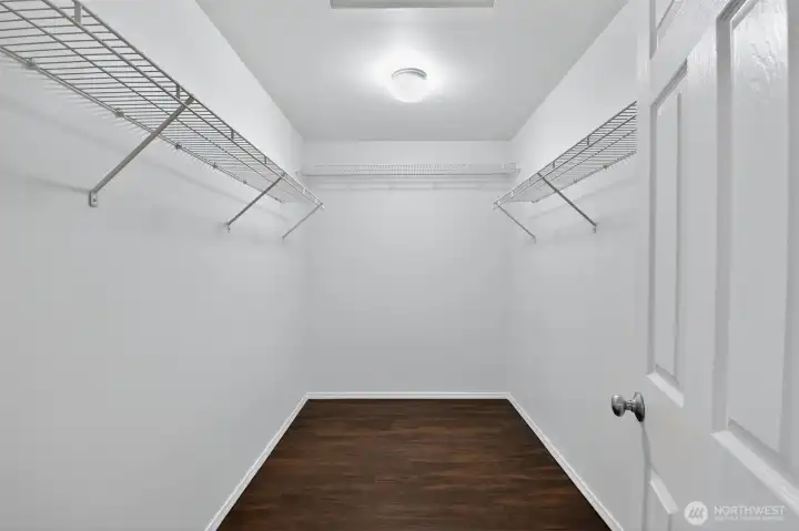 Primary Walk In Closet