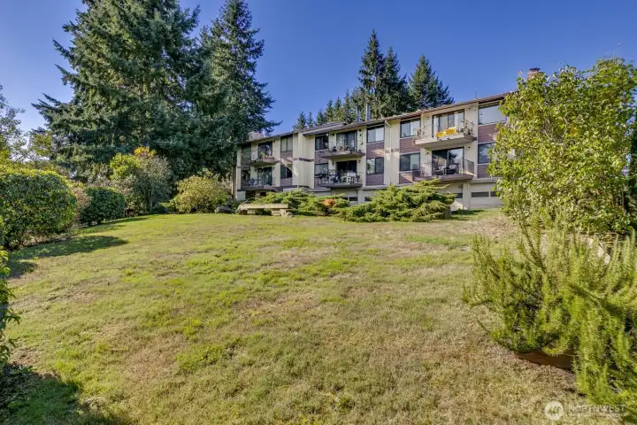 Another view of park area right in front of unit.