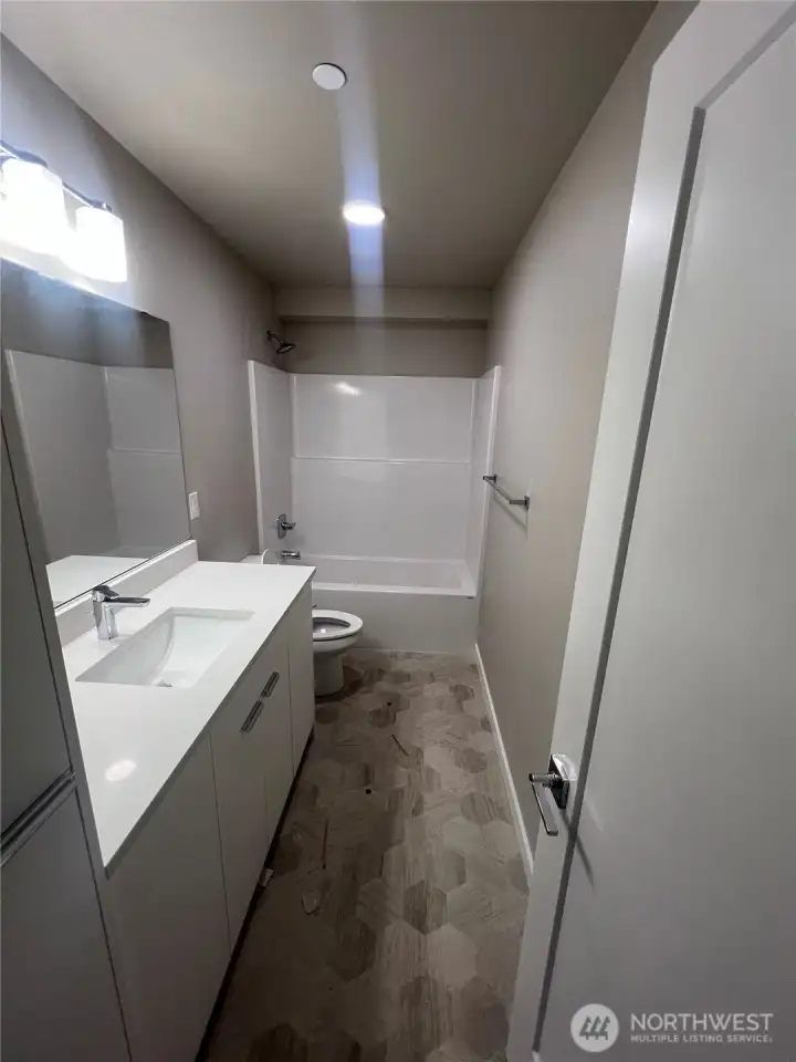 Full bath on the main level
