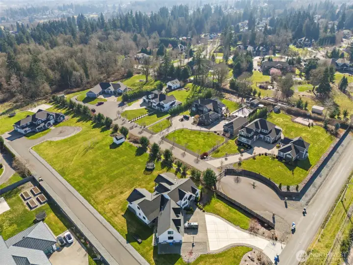 This hill top is a dream. See Mt Rainier on clear days, take in all the light. Gated entry to this street with only 4 homes. Welcome home!