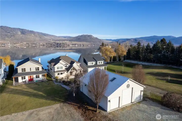 Lake house + Large shop