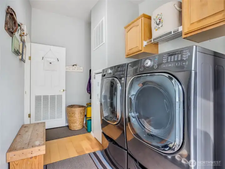 Entryway, mud room leading into the main part of the home.