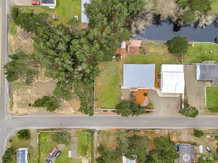 At this property you can enjoy the backyard, lagoon, firepit, fish cleaning station, dock and more! Also, added RV space with septic, water and power, to the south of the main home for guests.