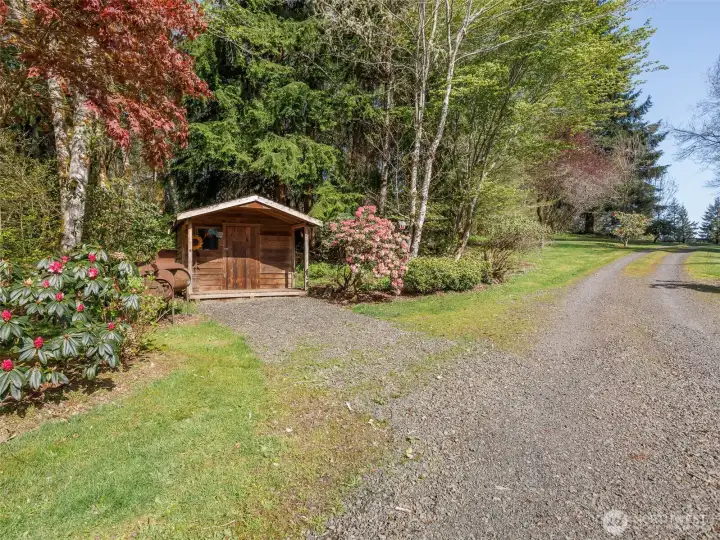 Nice Storage Shed for Gardening or hobbies