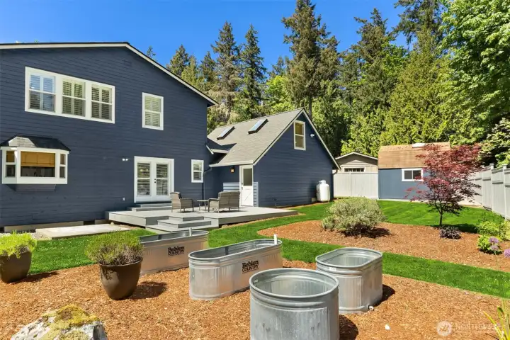 Terrific sun on this lot for your own private garden. Garden beds are already in place for you. A large Tuff Shed offers convenient dry storage. Terrific sun on this lot for your own private garden. Garden beds are already in place for you. A large Tuff Shed offers convenient dry storage.