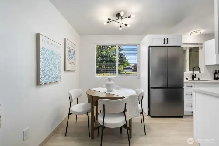 Dining room area
