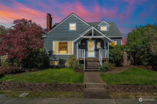 Welcome to this charming three bedroom, 1.75 bath home filled with a perfect blend of Mid-century accents and modern style.