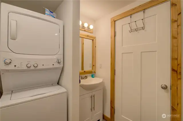 Bathroom #2 with laundry