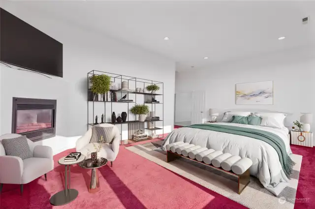 Primary Suite- 2nd floor (Virtually Staged)