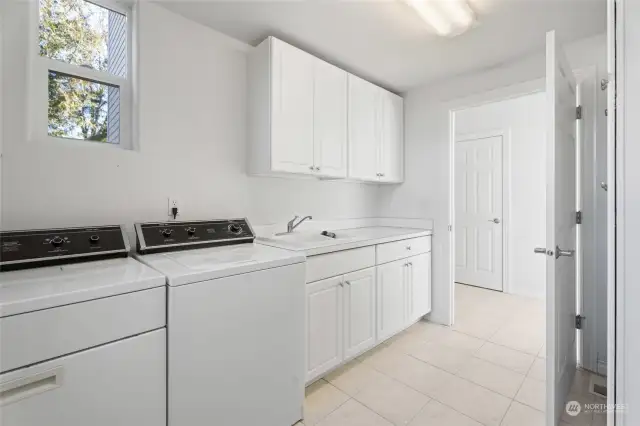 Main floor Laundry