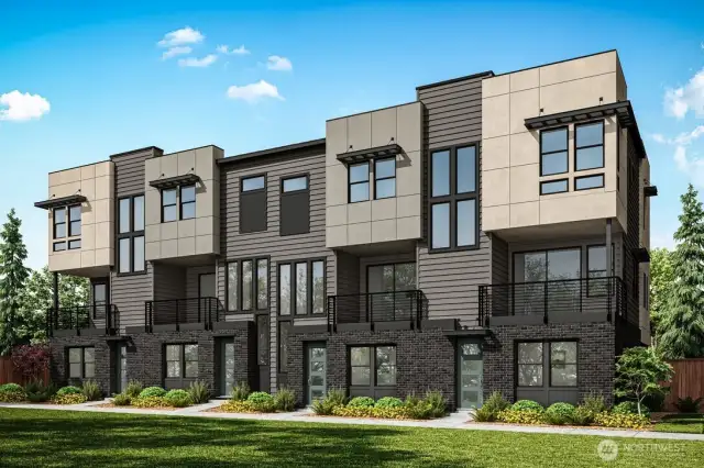 Exterior Marketing Rendering- colors and features may vary