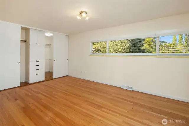 Enjoy the deep walk-in closet in the primary bedroom!