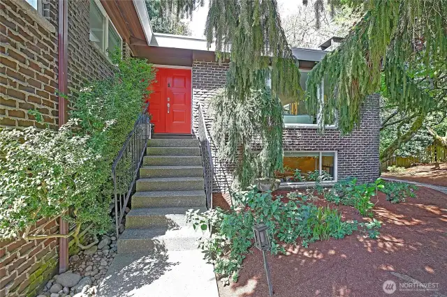 Private front entry