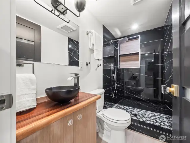 3/4 Bath Downsairs