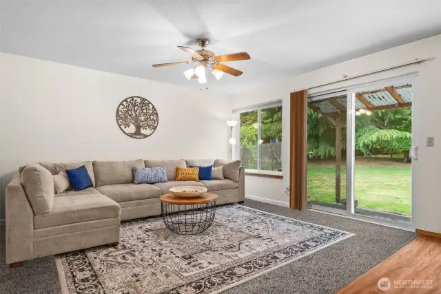 Flooring is digitally altered