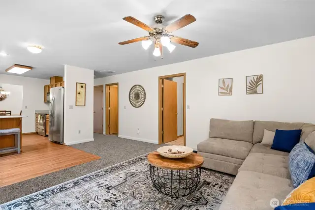 Flooring is digitally altered