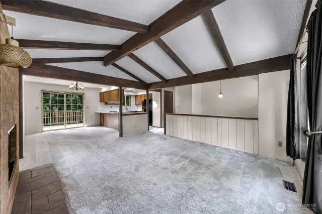 living area- facing west