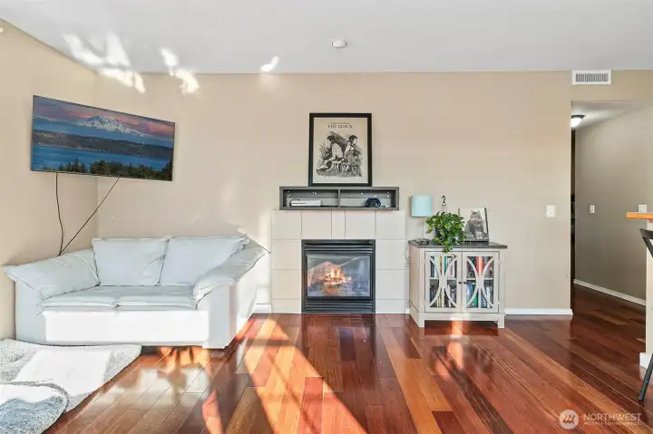 Beautiful hardwood floors