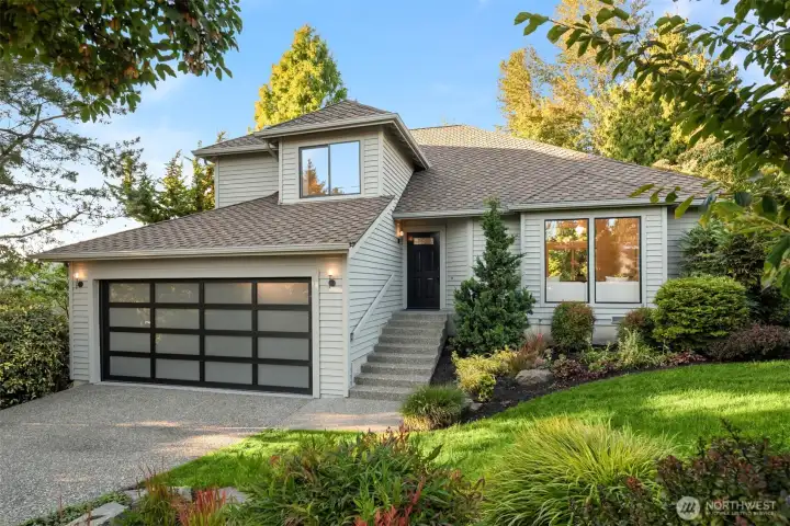 Excellent inviting curb appeal.