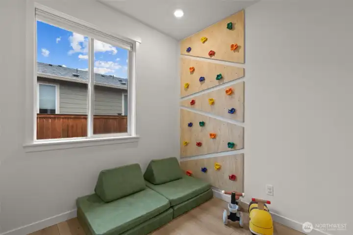 Versatile den—perfect for home office or play room