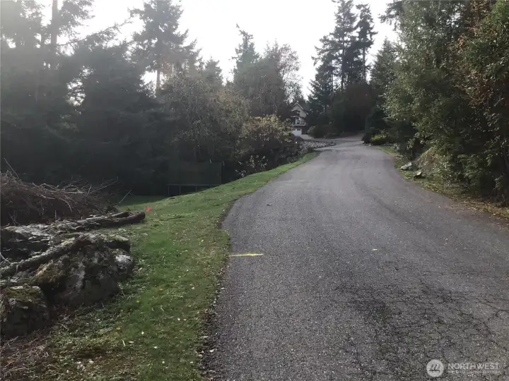 Site is on the left/east