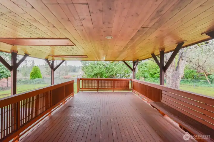 Main Home covered patio