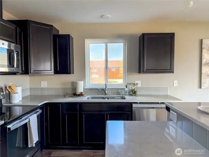 Plenty of cabinet space!