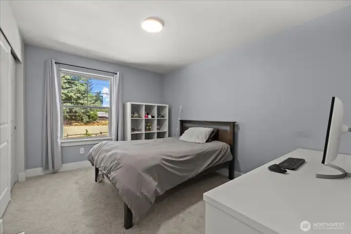 Plenty of space in these bedrooms.