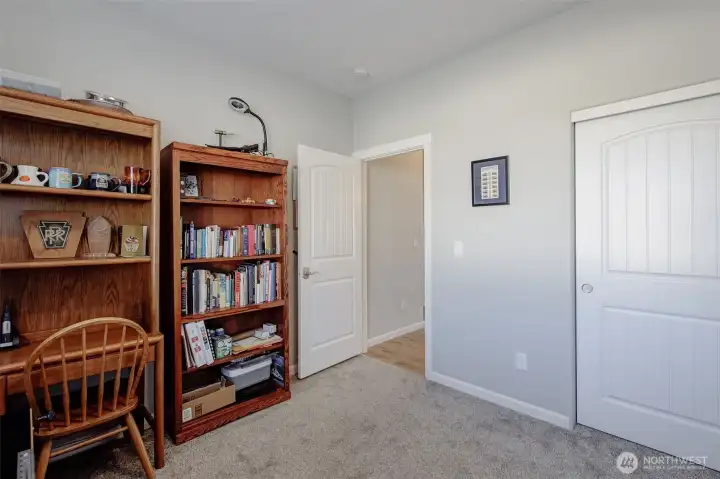 Guest bedroom #2 can accomodate plenty of furnishings!