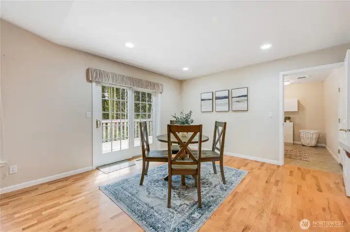 Dining Space to Deck