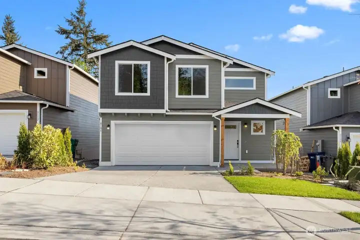 Image is a rendering. Photographs are for illustrative purposes only. Features, finishes, interior/exterior colors, landscaping and floorplan shown may vary from actual homes built