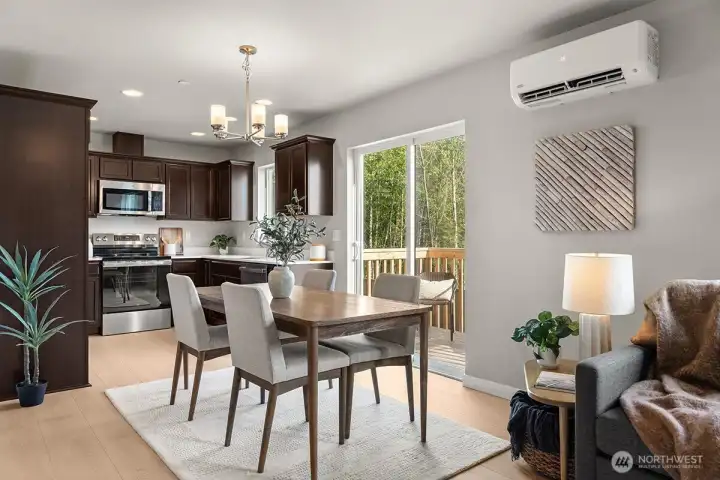 Image is a rendering. Photographs are for illustrative purposes only. Features, finishes, interior/exterior colors, landscaping and floorplan shown may vary from actual homes built