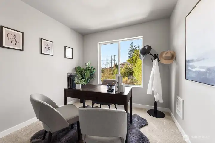 Image is a rendering. Photographs are for illustrative purposes only. Features, finishes, interior/exterior colors, landscaping and floorplan shown may vary from actual homes built