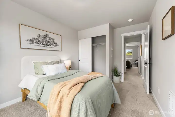 Image is a rendering. Photographs are for illustrative purposes only. Features, finishes, interior/exterior colors, landscaping and floorplan shown may vary from actual homes built