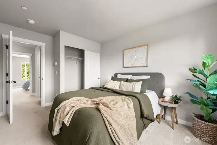 Image is a rendering. Photographs are for illustrative purposes only. Features, finishes, interior/exterior colors, landscaping and floorplan shown may vary from actual homes built