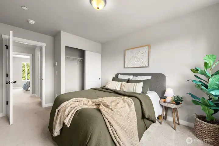 Image is a rendering. Photographs are for illustrative purposes only. Features, finishes, interior/exterior colors, landscaping and floorplan shown may vary from actual homes built