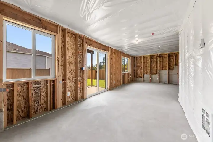 Image is a rendering. Photographs are for illustrative purposes only. Features, finishes, interior/exterior colors, landscaping and floorplan shown may vary from actual homes built