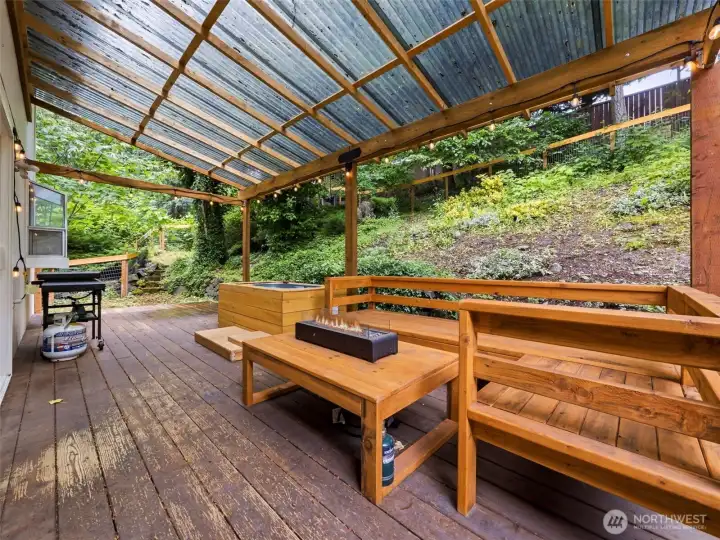 Covered Deck