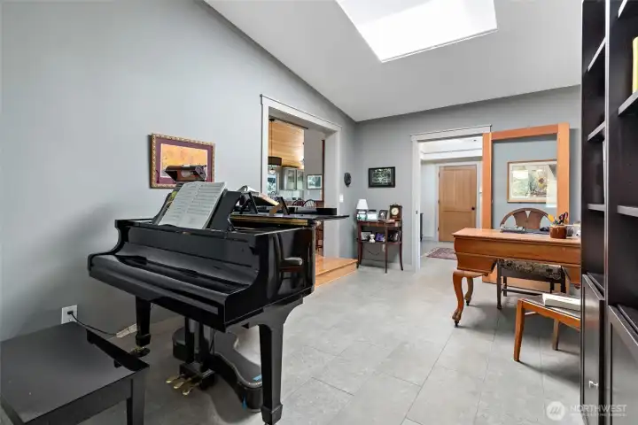 skylight vaulted celings
