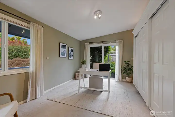 Second bedroom on the main level.